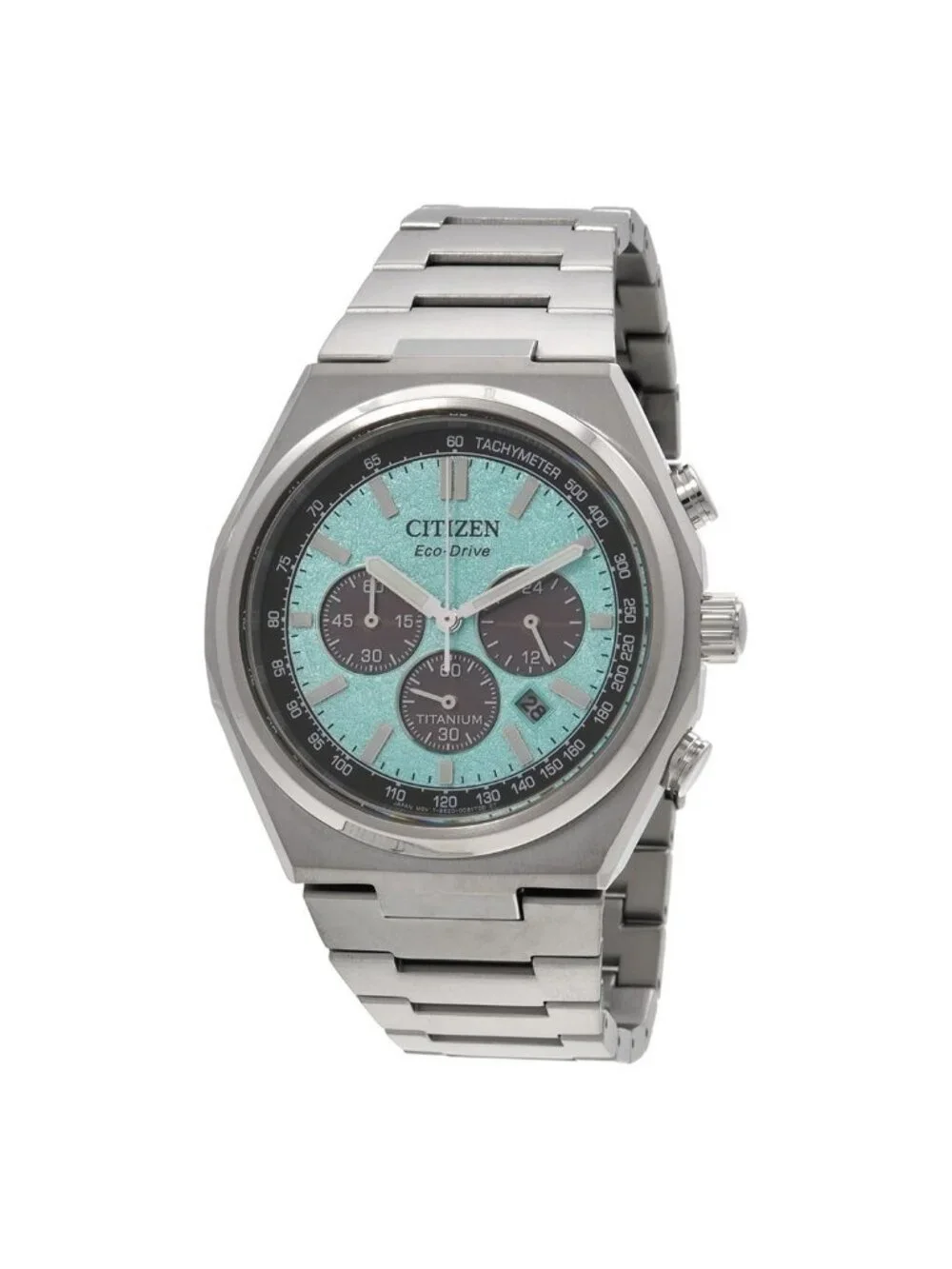 NWT Citizen Zenshin Chrono Blue Dial Watch